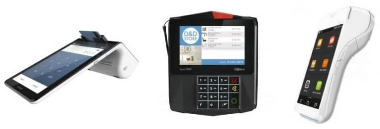 Payment terminals — PAX, Ingenico, and PAYMUSE devices